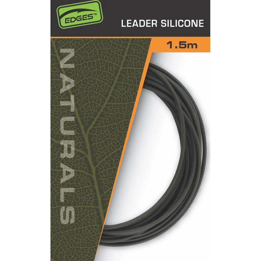 Fox Edges Naturals Leader Silicone Rig Accessories 0.5mm 1.5m