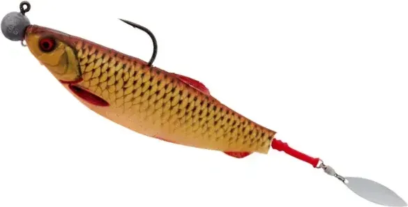 Savage Gear Screwin Spin Teaser 100g 3pcs S Silver Red