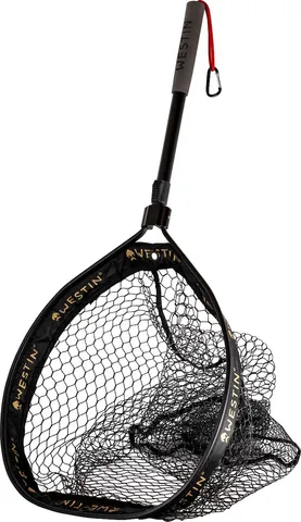 Westin W3 CR Floating Landing Net S 38x45cm 45cm Knotless Rubber Coated