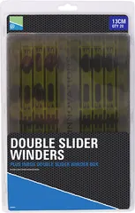 Preston Double Slider Winders Rig Accessory 13cm Yellow Box