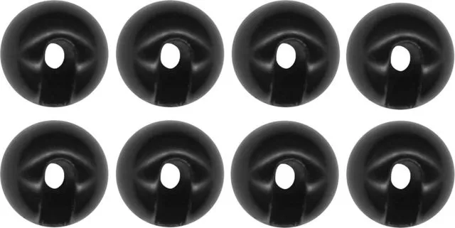 FTM Tungsten Perle Omura Slotted Sinker 2.8mm 8pcs