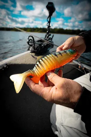 Fox Rage Jointed Replicant 32cm 355g Orange Belly Perch UV