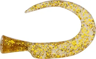 Svartzonker McMy Tail Spare Tails 6.9cm Gold Glitter Spare Tail Freshwater