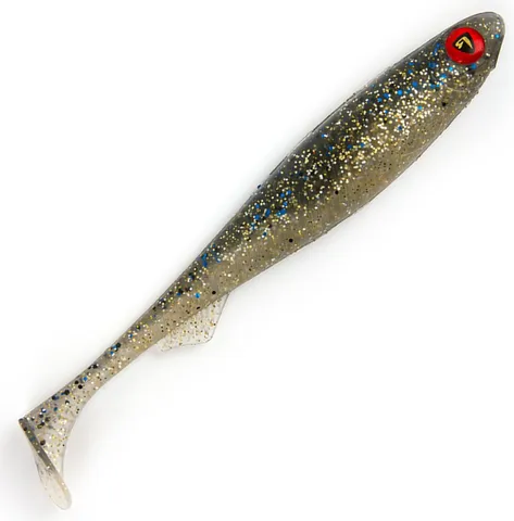 Fox Rage Slick Shad Soft Bait 13cm Ghost Blue