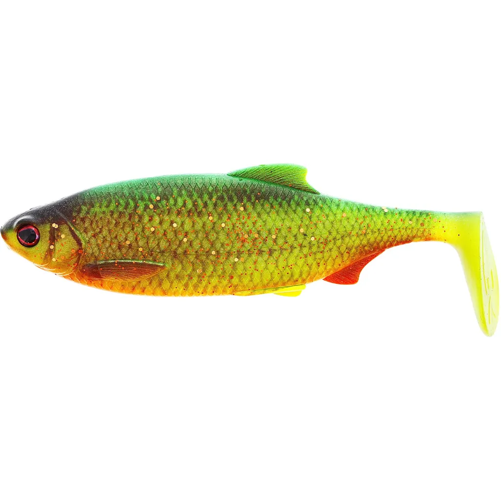 Westin Ricky the Roach Shadtail 10cm 14g Firetiger Rudd 2pc