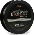 Fox Exocet Pro Monofilament Line 0.37mm 9.09kg 1000m Low Vis Green