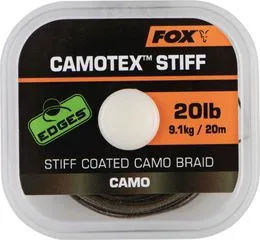 Fox Camotex Stiff Leader Material 20m 15.9kg