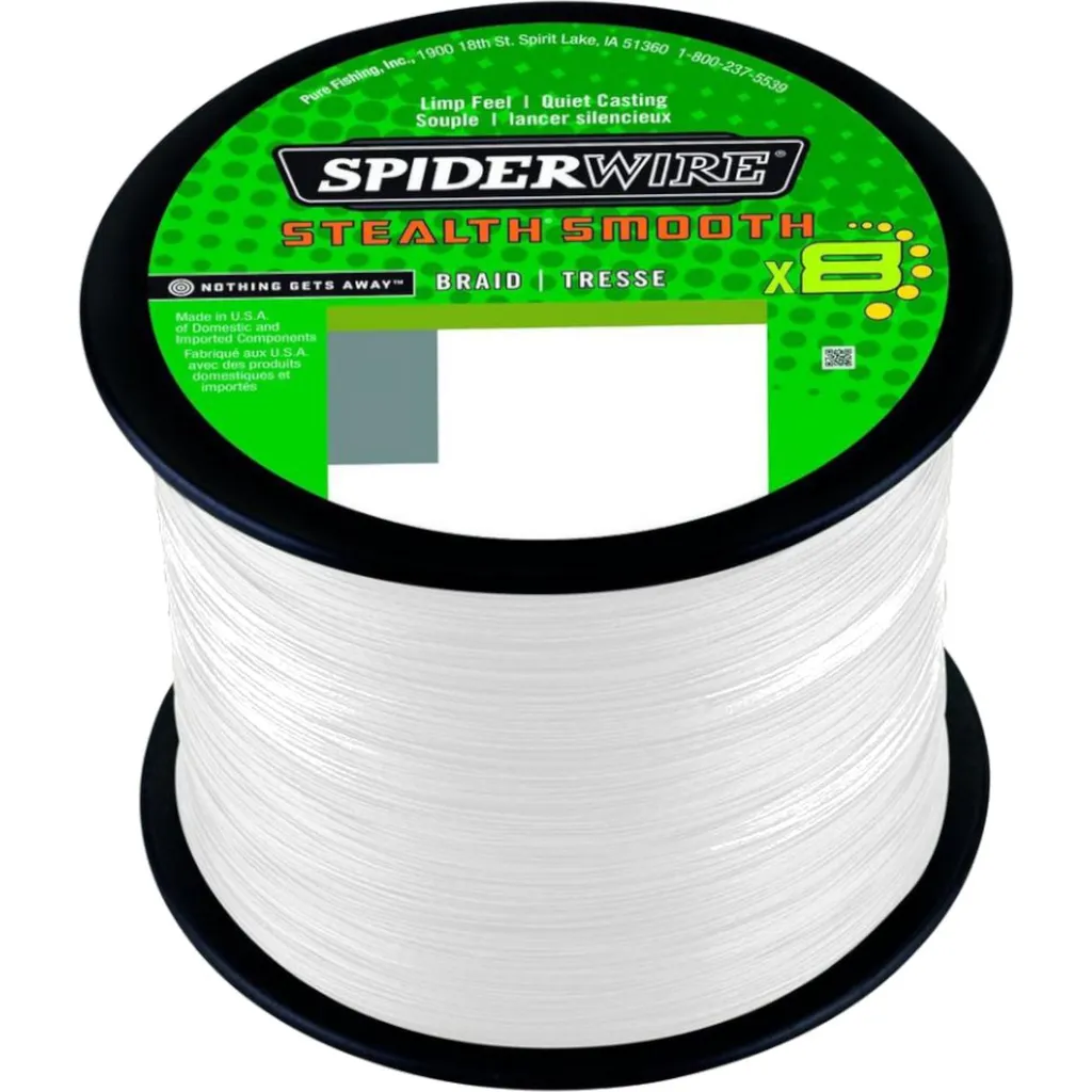 Spiderwire Stealth Smooth8 X8 PE Braid 0.19mm 18kg Translucent
