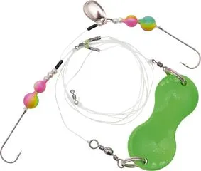 Zebco Flatty Teaser Buttlöffel Rig 40–80g 100cm