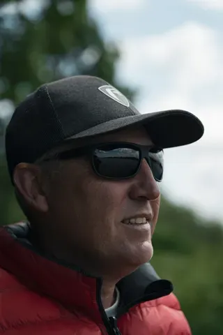 Fox Rage Matt Black Polarized Glasses Wrap Brown