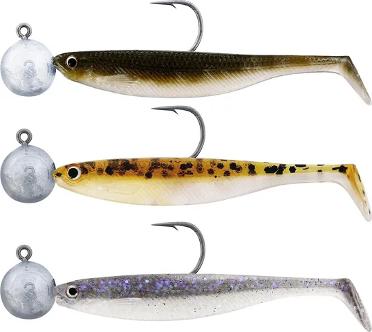 Westin Shadteez Slim R 'N R Weicher Köder 3g 5cm Clear Water Mix 16 #4