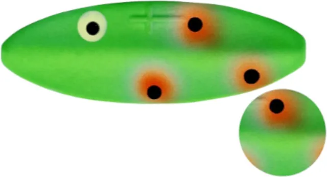 Westin Præsten Blinker 4.9cm 7g Green Clown