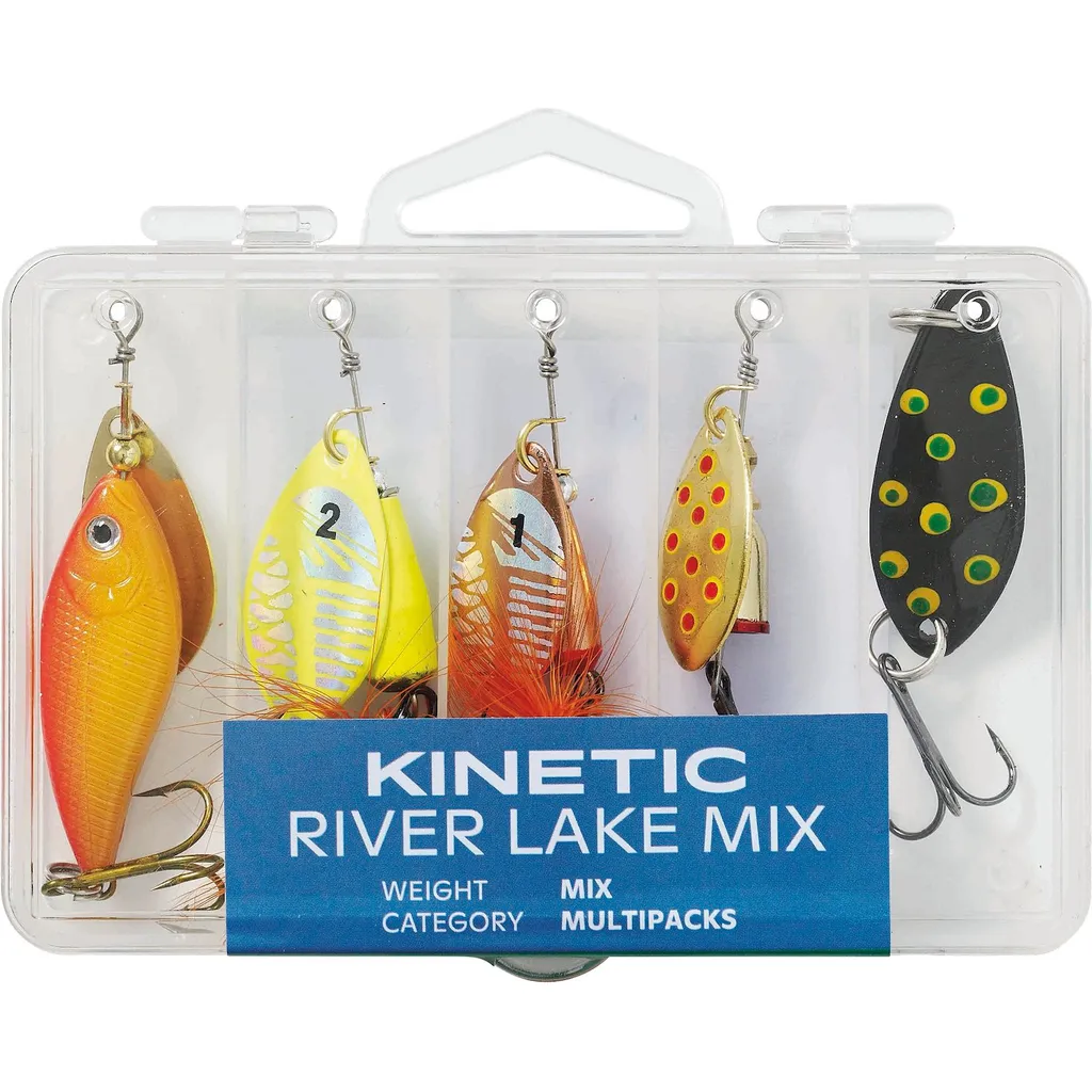 Kinetic River Lake Köderset Mix 5PCS