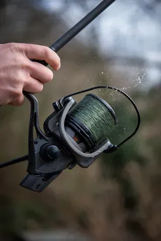 Fox Exocet Pro Double Tapered Line 0.26–0.50mm 300m Low Vis Green