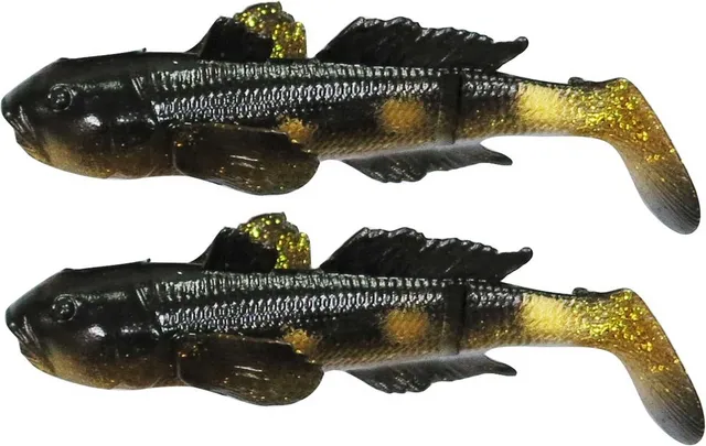 Savage Gear LB 3D Goby Softbait 16cm 62g Black Gold