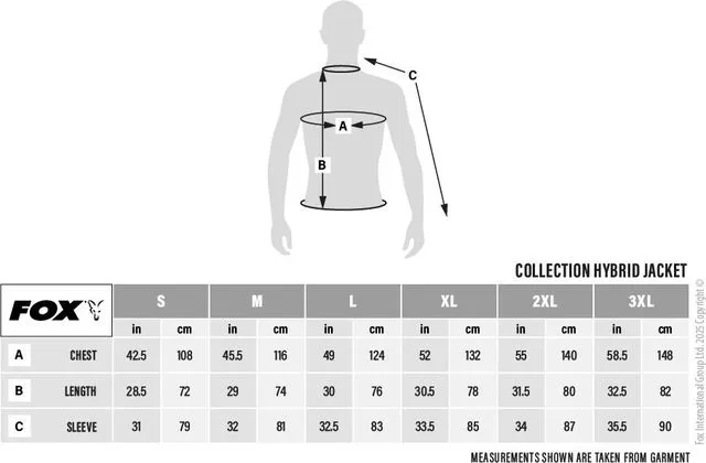 Fox Collection Hybrid Jacket G/B 3XL