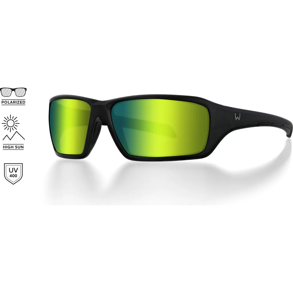 Westin W6 SPORT 15 Polarisationsbrille K02-722-OS GREEN MATTE BLACK