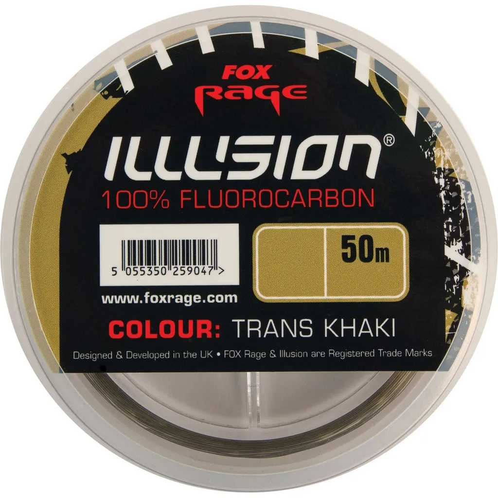 Fox Rage Illusion Fluorocarbon 0.25mm 3.66kg 50m