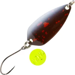 FTM Spoon Wasp 2.9cm 2.5g Weiß-Braun-Orange/Gelb Roter Glitter