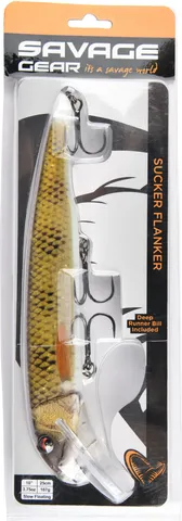 Savage Gear Sucker Flanker Crankbait 105g Lemon Head Glitter