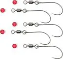 Troutwerk Haken mit Wirbel + Perlen Hooks 5pcs