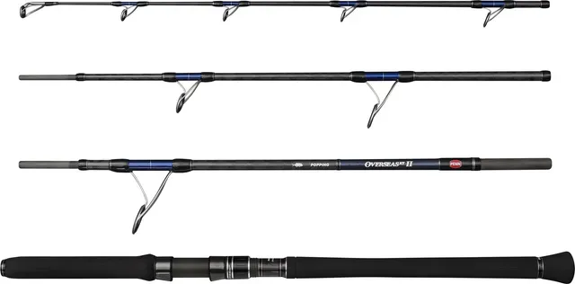Penn Overseas XT II Popping Spinning Rod 2.5m 80–220g Fast