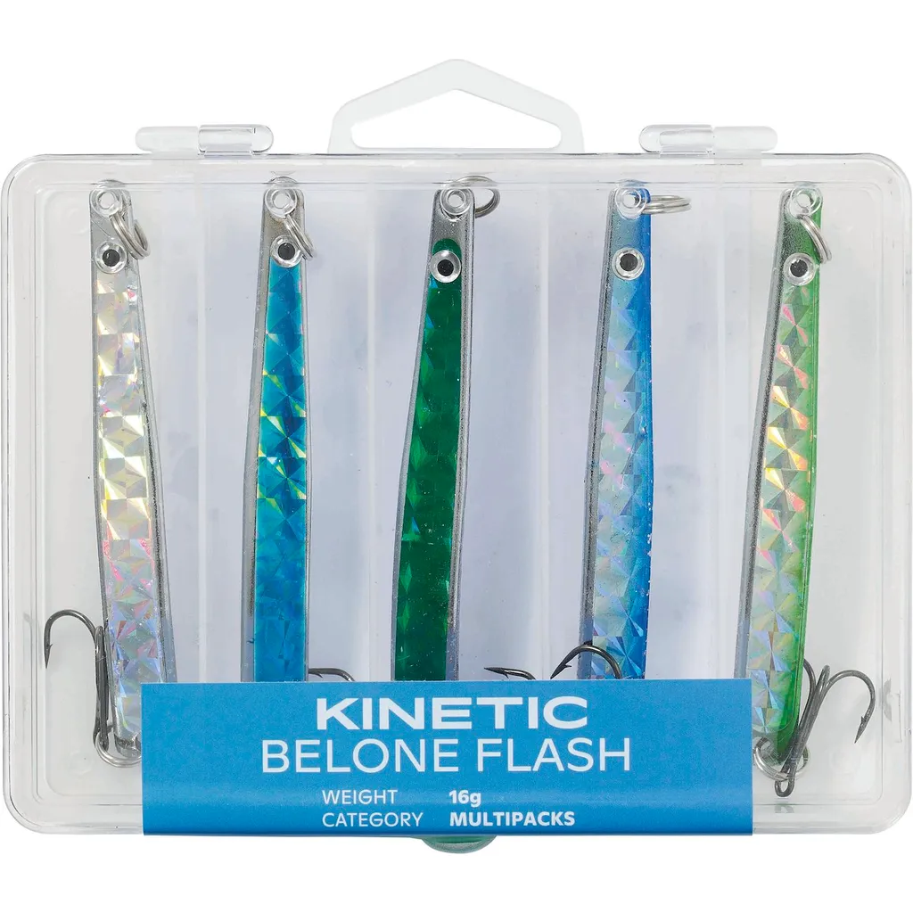 Kinetic Belone Flash Mix Köderset 16g Mix 5pcs