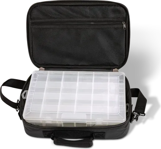 Black Cat Battle Cat Lure Wallet 38x25x10cm 2 Compartments Nylon Waterproof