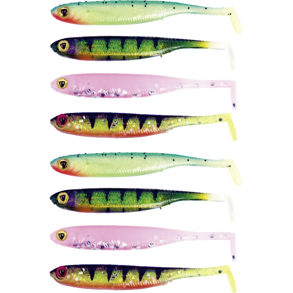 Fox Rage Micro Tiddler Gummifische 5cm Mixed 8pc