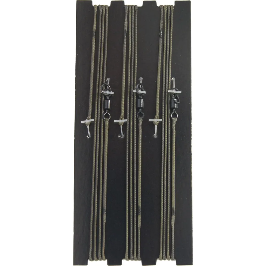 Korda Leadcore leader Ring Swivel 100cm Weed / Silt