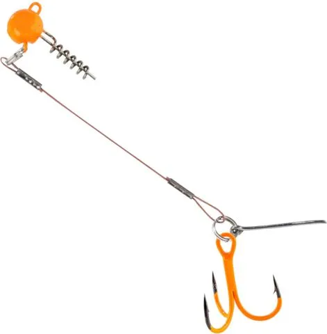 Balzer Hecht-System Screw Jighead 10g 4 Treble Hook