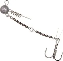 Spro Scew in Swivel 360 Rig 5g 2 Gamakatsu Treble 13