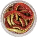 Berkley PowerBait Power Honey Worm 2.5cm 60g Red/Yellow
