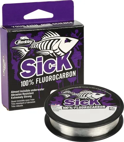 Berkley Sick Fluorocarbon Leader 0.28mm 5.9kg 50m Clear