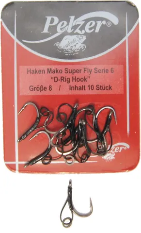Pelzer Mako S.F. Serie 6 D-Rig Haken 8 10Stk
