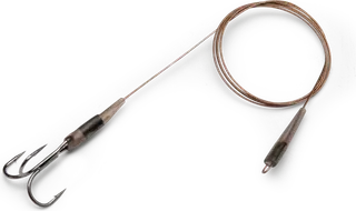 Zebco DB Series Float Rig Leader 14kg 2 Carbon Steel Camo Steel