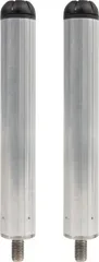 Matrix Silver Leg Extensions 15cm 25mm 152g Stainless Steel