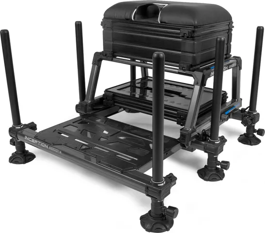 Preston Graphite Edition Inception Station Sitzkiepe 16.22kg