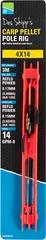 Preston Carp Pellet Pole Fertigmontage 4X16