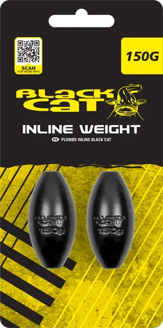 Black Cat Inline Weights Sinkers & Weights 150g
