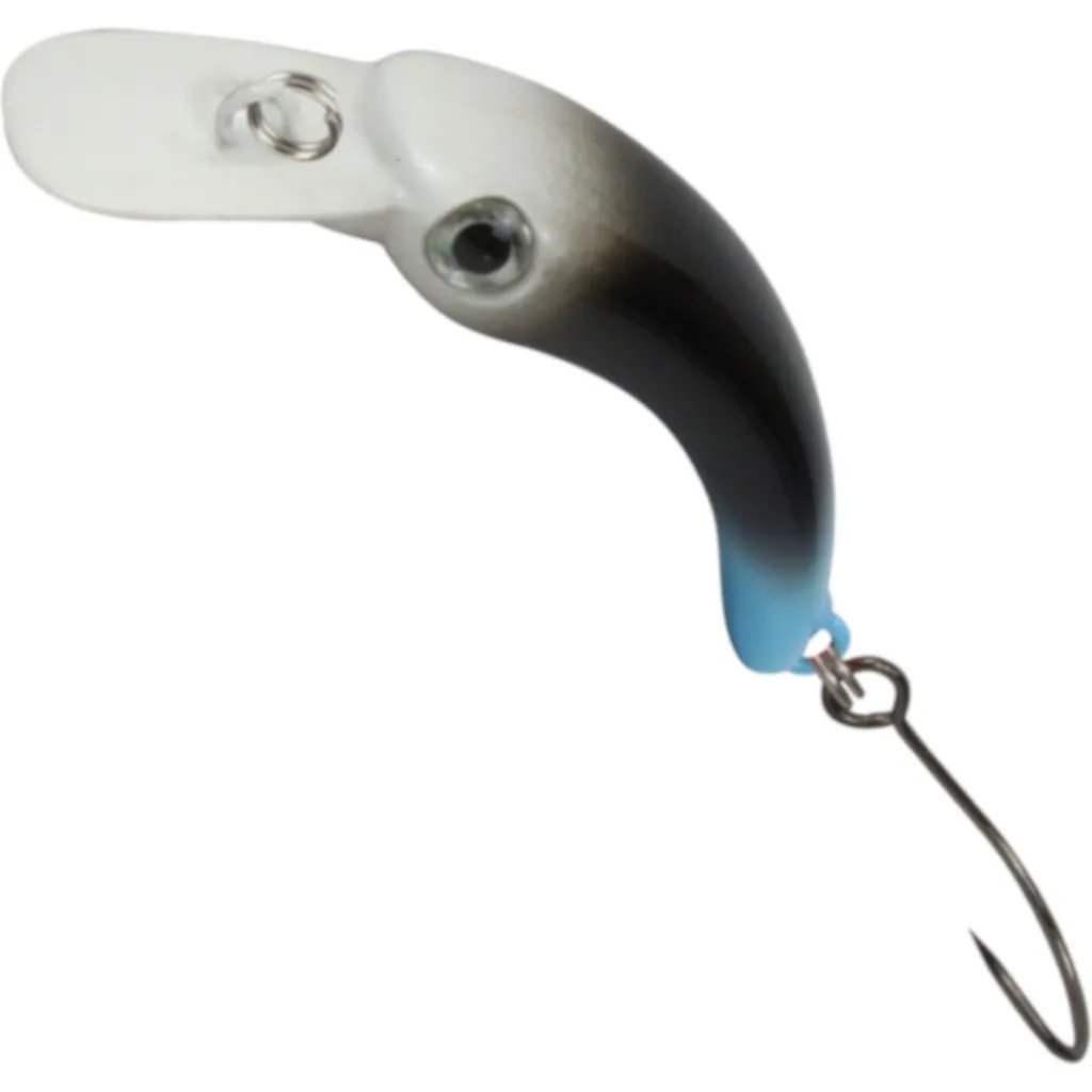 FTM Masu Wobbler 1.2g 2.9cm Weiß Schwarz Hellblau