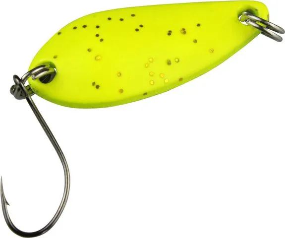 FTM Spoon Diamond 3cm 3.8g Yellow Speckled / Black