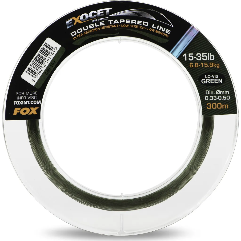 Fox Exocet Pro Double Tapered Line 0.33–0.50mm 300m