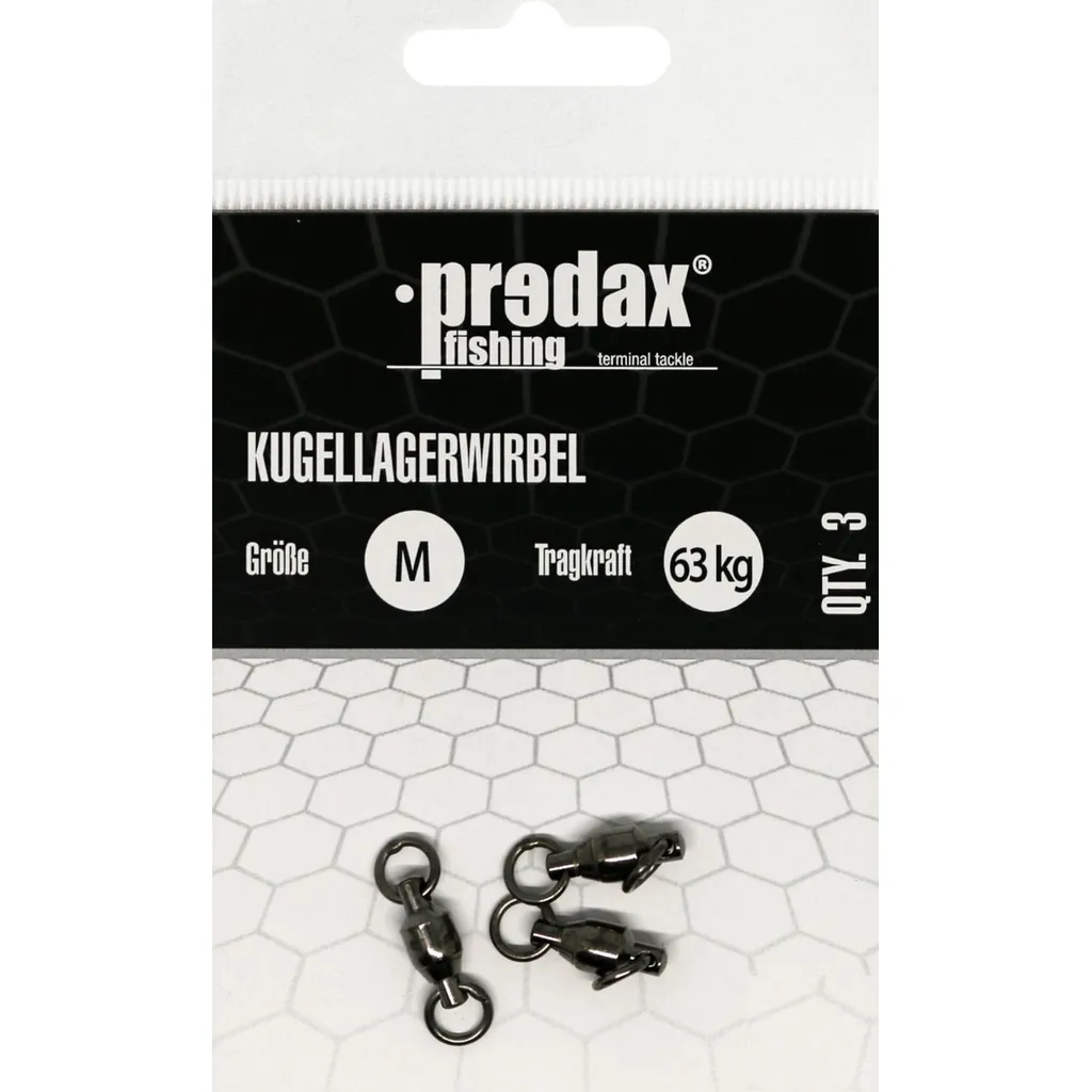 Predax Kugellagerwirbel Black Nickel 63kg