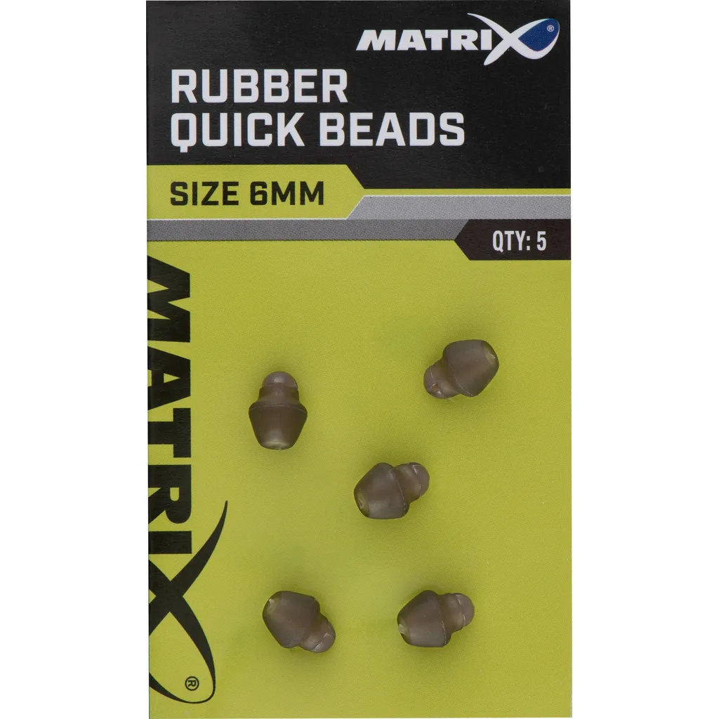 Matrix Rubber Quick Bead Rig-Zubehör 5Stk