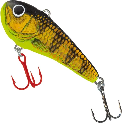 Salmo Chubby Darter sinking Lipless-Crankbait 3cm 3.2g Gold Yellow Perch