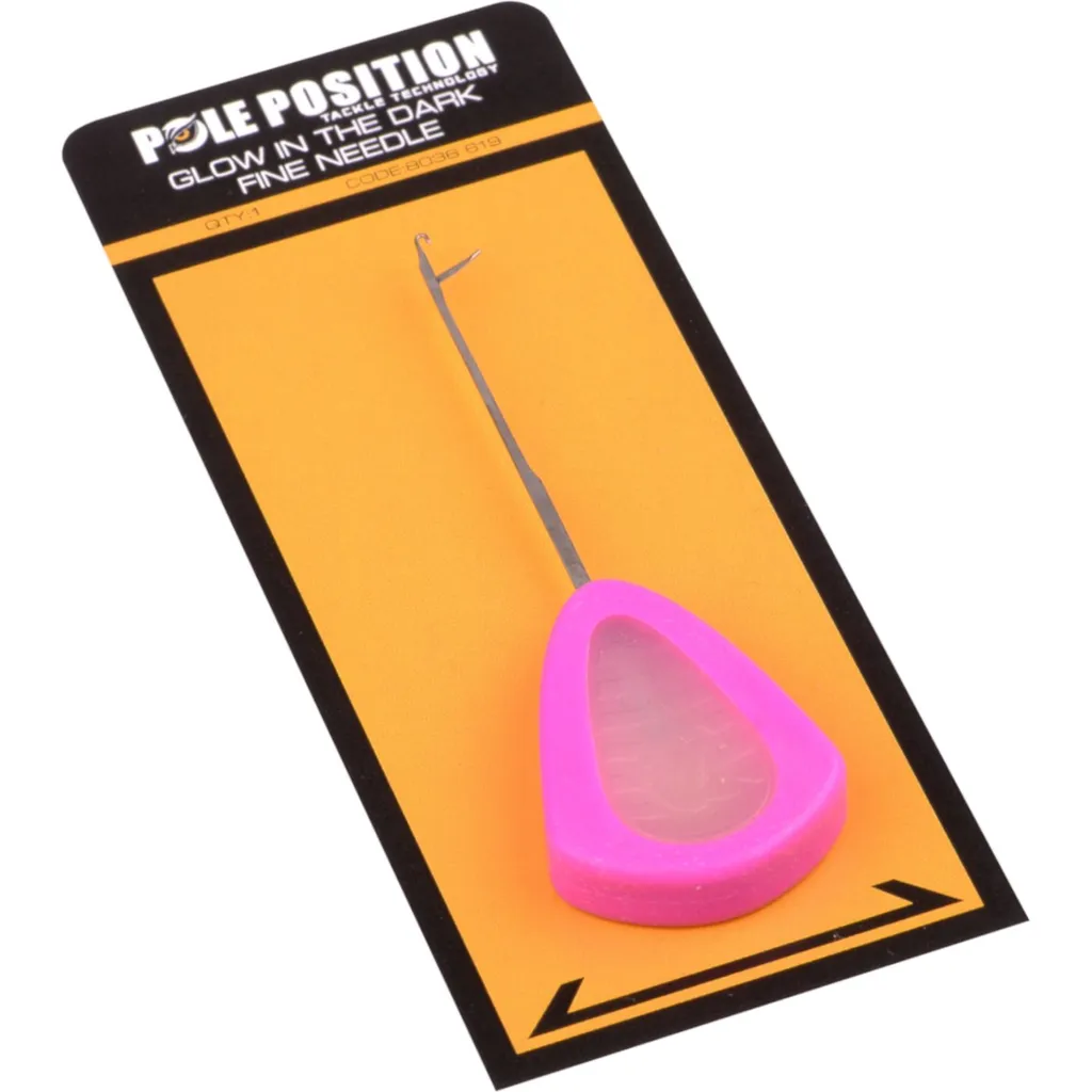 Pole Position Glow in the Dark Fine Needle Pink