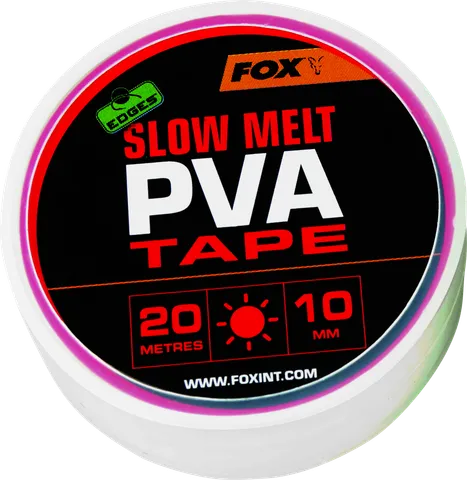 Fox Edges Slow Melt PVA Tape 10mm 20m