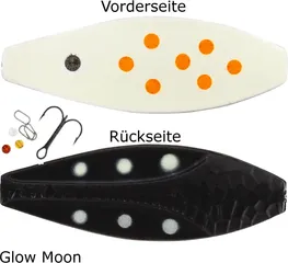 Westin D360 Blinker 5cm 8g Glow Moon