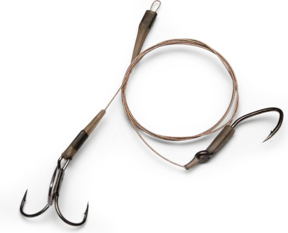 Zebco DB Series Float Rig Leader 14kg 1+4 Carbon Steel Camo Steel